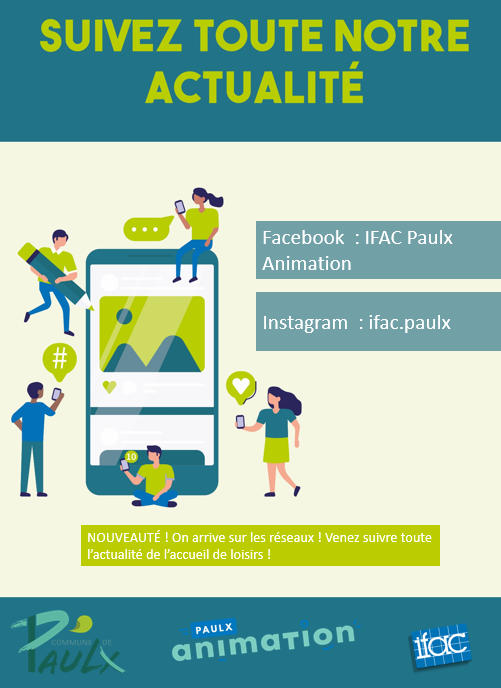 Rejoignez nous sur les réseaux !